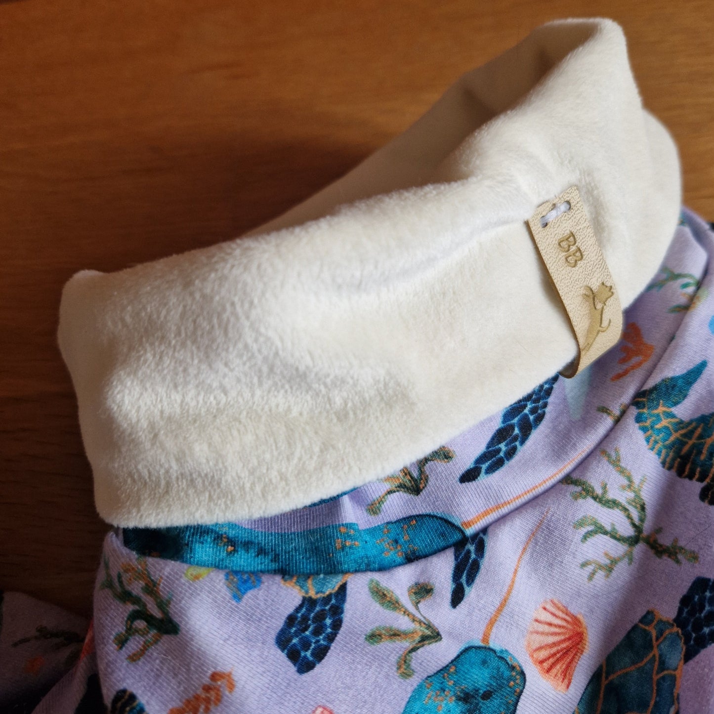 Luxury Fleece Lined Jersey Jumper